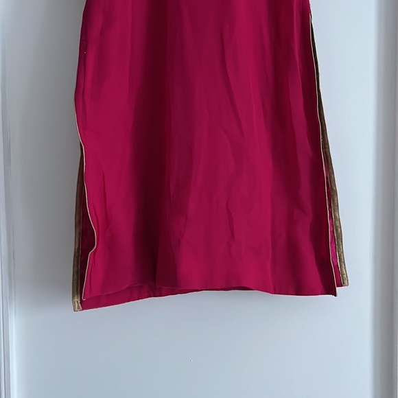 Traditional Indian Heavily embroidered salvar suit with saree scarf size S - Picture 9 of 10